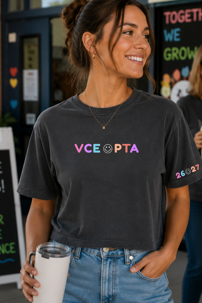 VCE PTA Smiley Tee