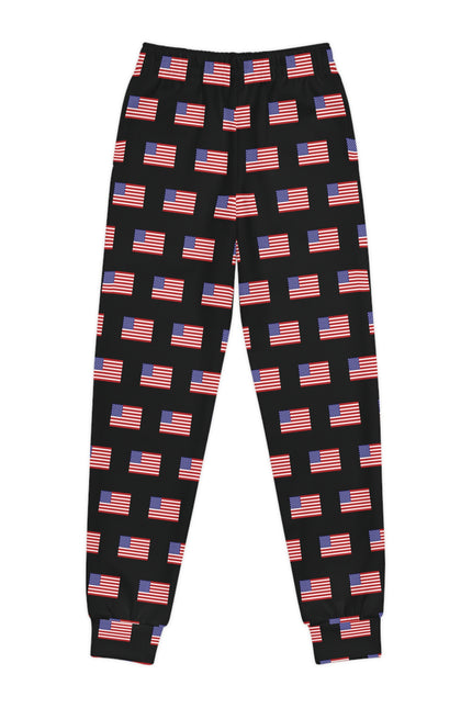 Custom Logo Youth Joggers — Personalized Children’s All-Over-Print Sweatpants