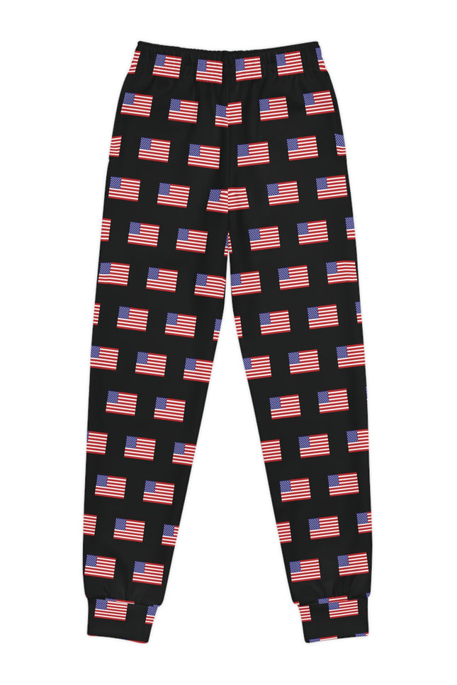 Custom Logo Youth Joggers — Personalized Children’s All-Over-Print Sweatpants