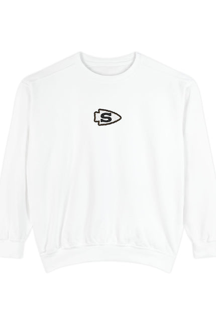 Minimal Pixel 'S' Logo Comfort Colors Sweatshirt