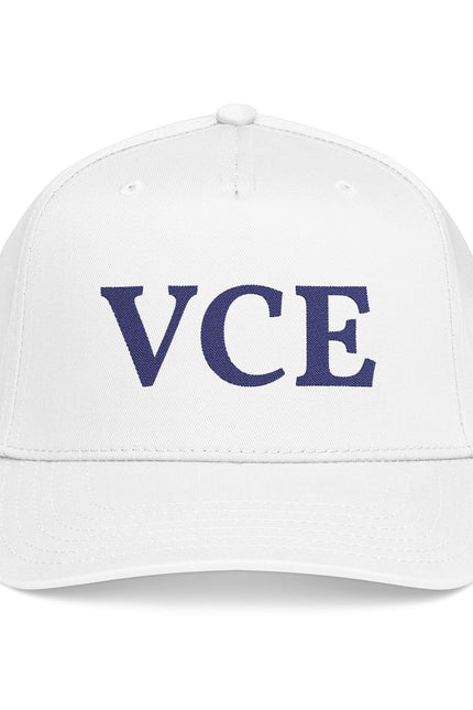VCE Embroidered Baseball Cap — Classic Two-Tone Mid-Profile Hat