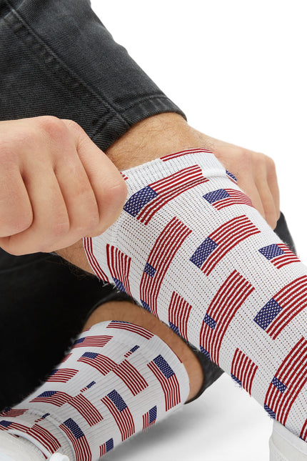 Custom Logo Sublimation Socks — Personalized Logo Socks