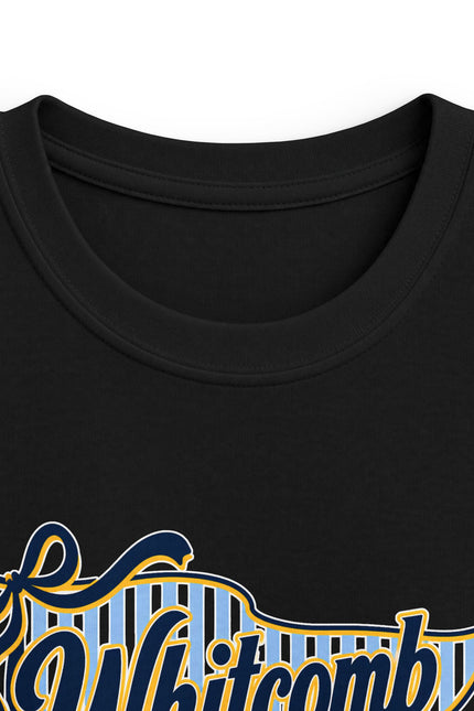 Whitcomb Giraffes Vintage Script School Team Tee