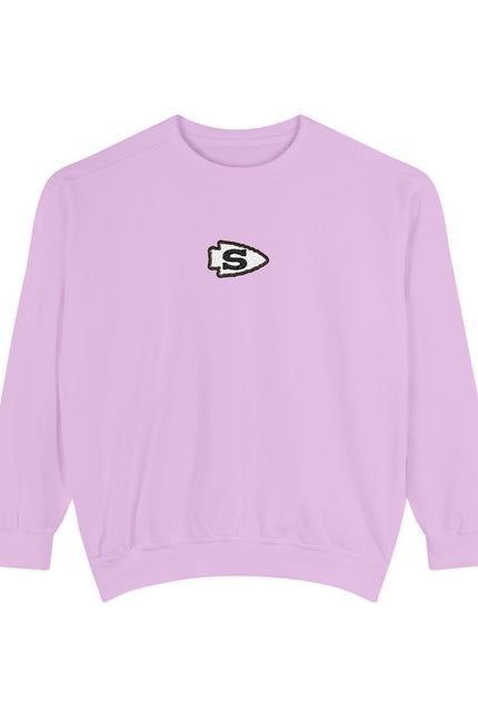 Minimal Pixel 'S' Logo Comfort Colors Sweatshirt