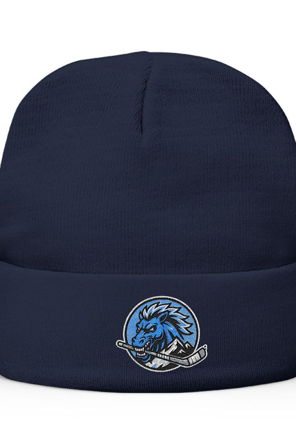 Mustangs Embroidered Knit Beanie