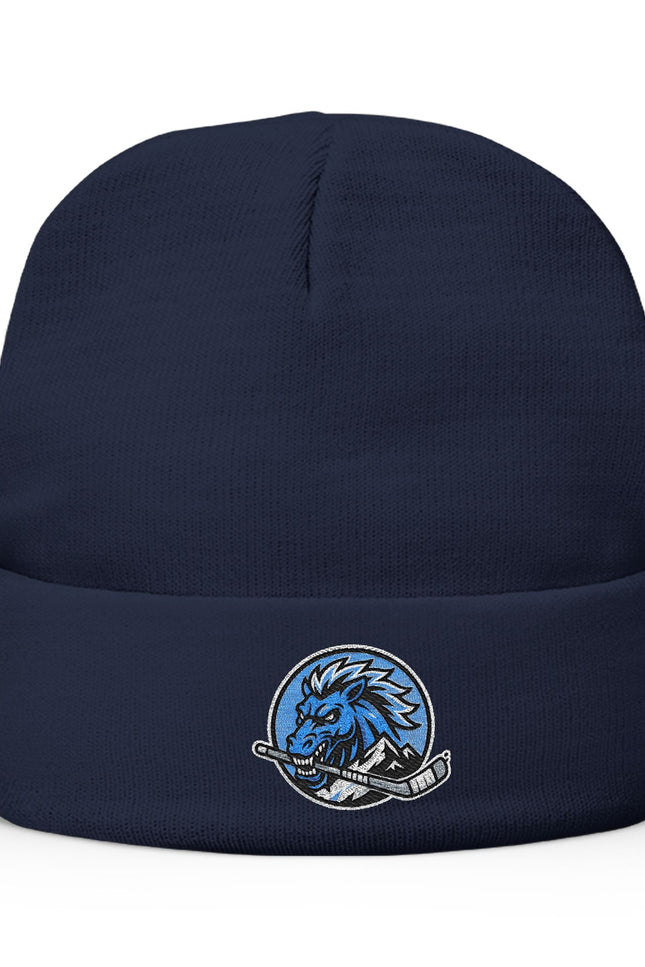 Mustangs Embroidered Knit Beanie