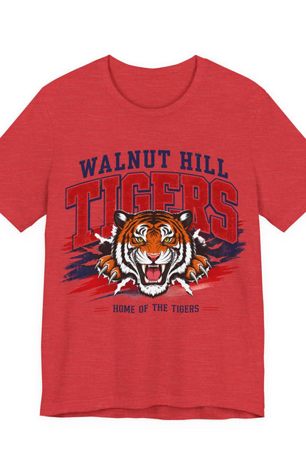 Oversized Graphic Walnut Hill Tigers Tee – Bella Canvas