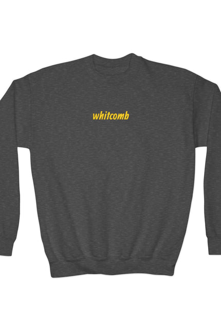 Whitcomb Embroidered — Retro Yellow Script Logo