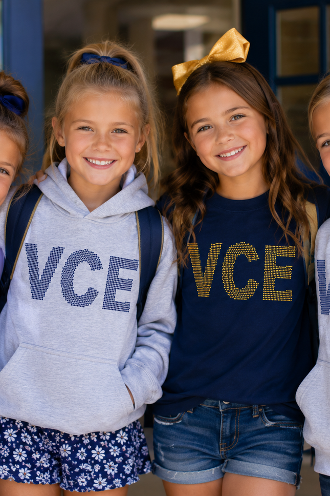 Valley Creek Elementary (VCE) Rhinestone Spirit Wear