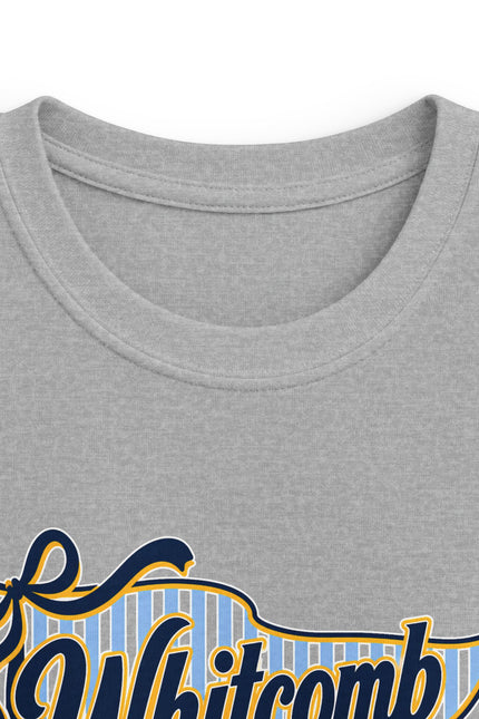 Whitcomb Giraffes Vintage Script School Team Tee