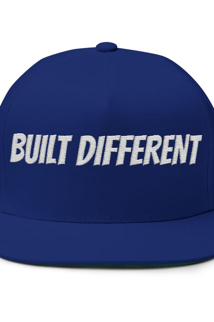 "Built Different" Embroidered Athlete Motivation Hat