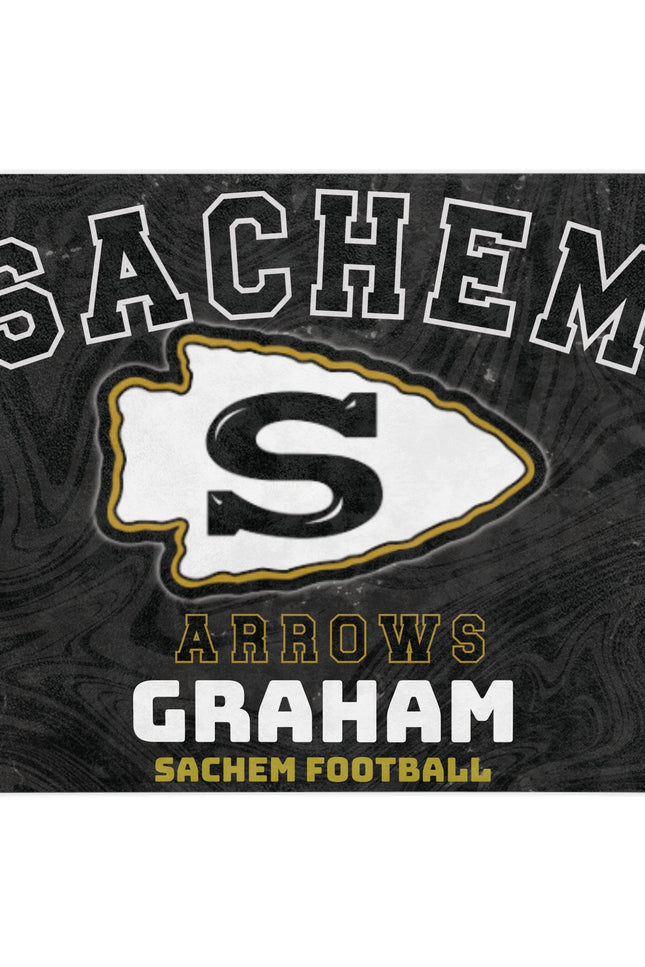 Personalized Sachem North Blanket — Custom Name