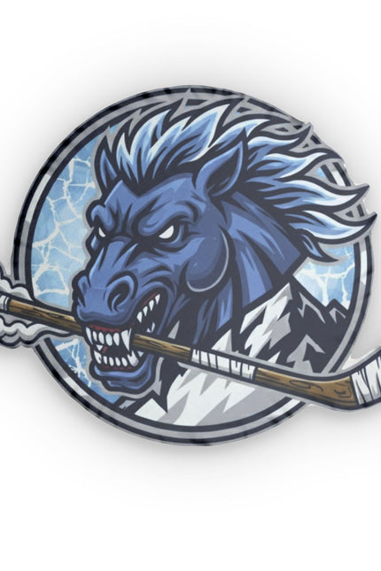 Hockey Beast Custom Shaped Pillow