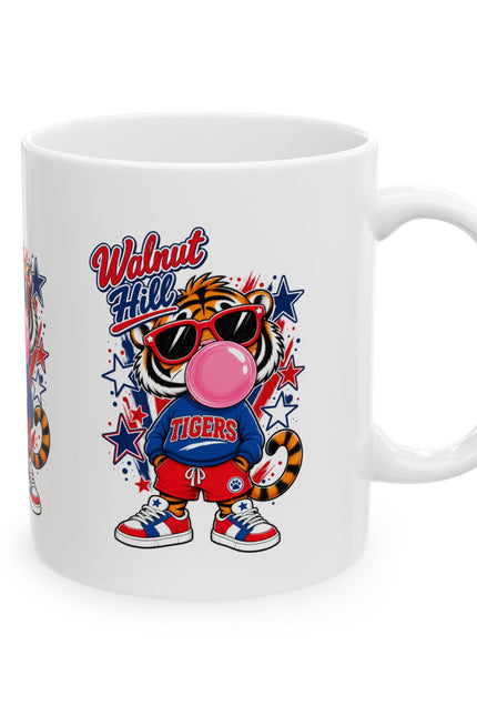 Walnut Hill Tigers Bubblegum Mascot Mug — 11oz/15oz Ceramic