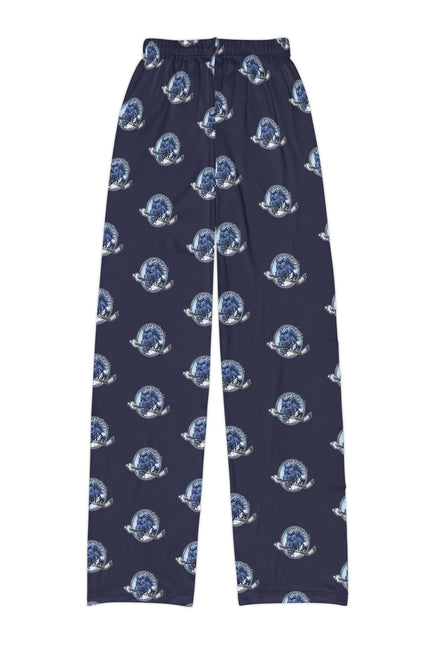 Kids Lounge Pants — Long Island Mustangs Hockey Pride (All-Over Print)