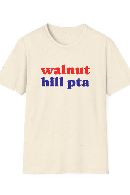 Walnut Hill PTA Shirt — Retro Red & Blue School Spirit Tee
