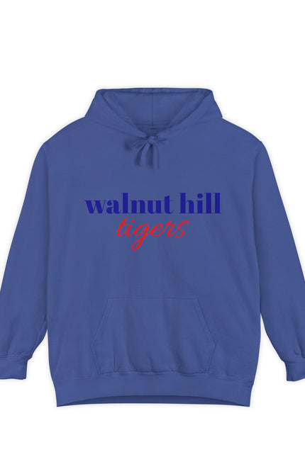 Walnut Hill Tigers Hoodie — School Spirit Garment-Dyed Pullover