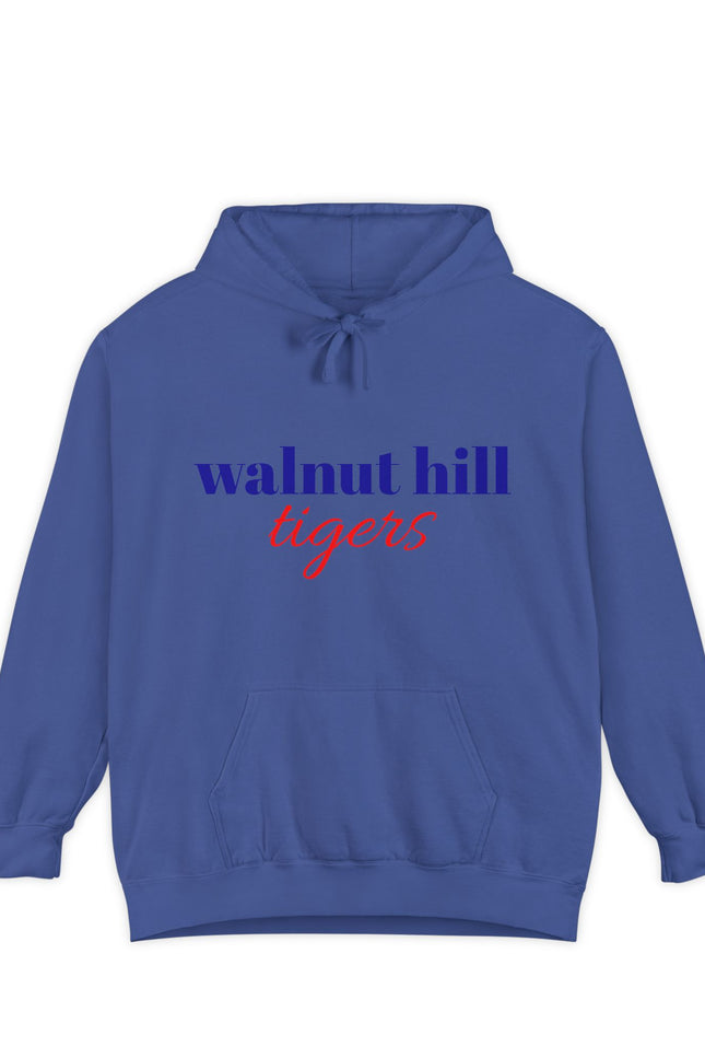 Walnut Hill Tigers Hoodie — School Spirit Garment-Dyed Pullover