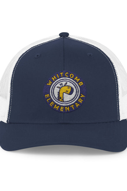 Embroidered Whitcomb Mascot Snapback Trucker Cap