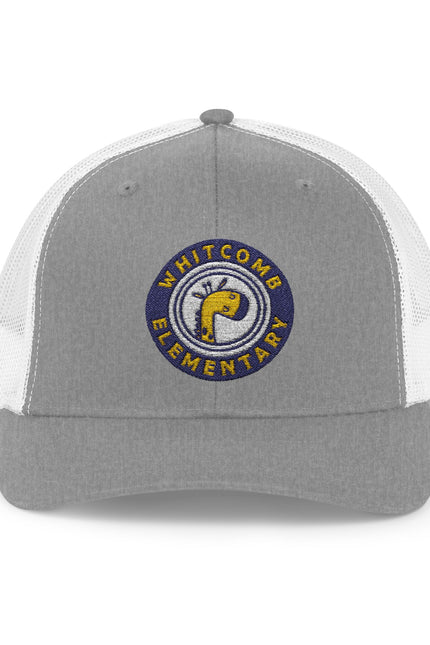Embroidered Whitcomb Mascot Snapback Trucker Cap