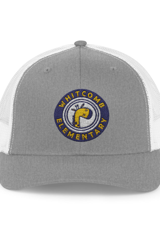 Embroidered Whitcomb Mascot Snapback Trucker Cap