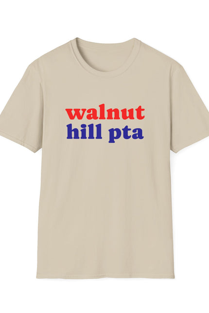 Walnut Hill PTA Shirt — Retro Red & Blue School Spirit