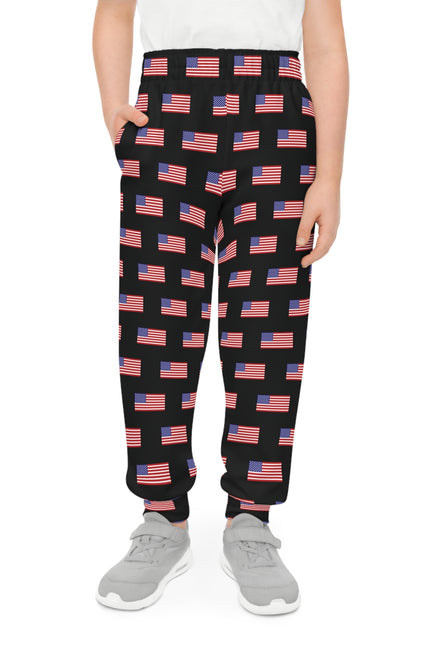 Custom Logo Youth Joggers — Personalized Children’s All-Over-Print Sweatpants