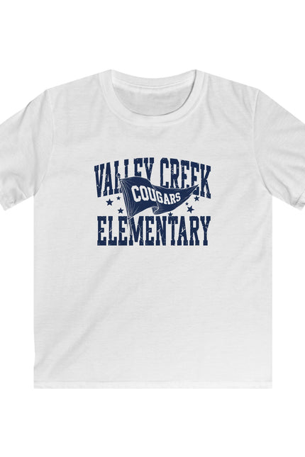 Valley Creek Elementary Cougars Kids T-Shirt - School Spirit Tee