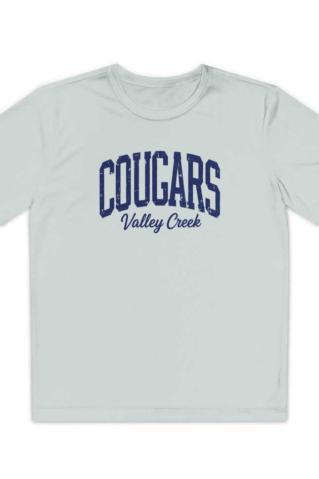 Cougars Valley Creek Youth Tee — Kids School Spirit Shirt