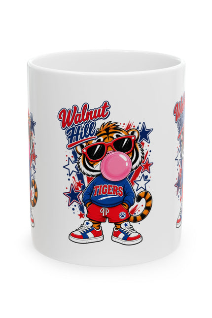 Walnut Hill Tigers Bubblegum Mascot Mug — 11oz/15oz Ceramic
