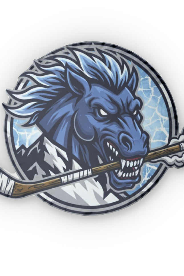 Hockey Beast Custom Shaped Pillow
