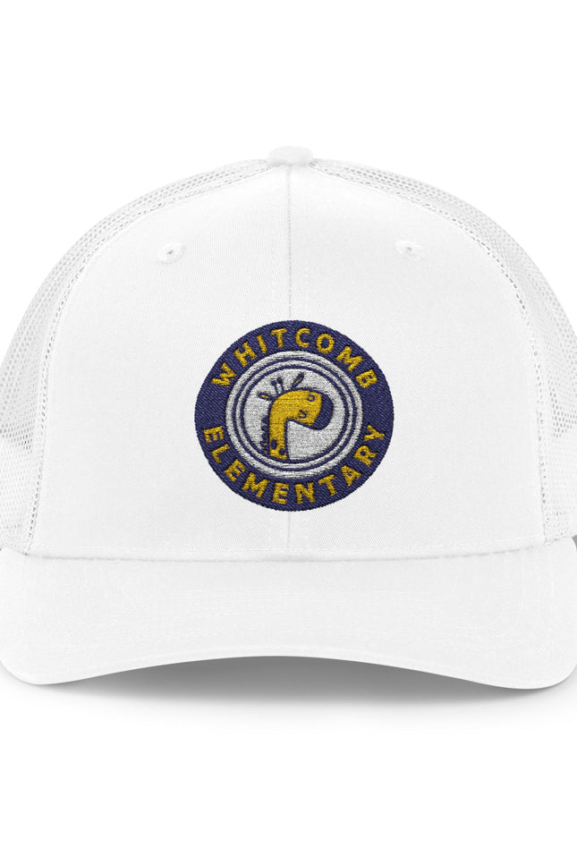 Embroidered Whitcomb Mascot Snapback Trucker Cap