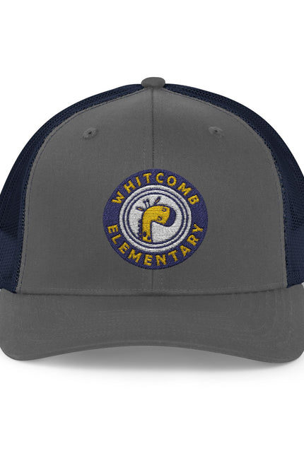 Embroidered Whitcomb Mascot Snapback Trucker Cap