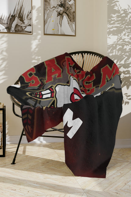 Custom Sachem East Arrows Graduation Blanket — Personalized Name & Year (or Sport)