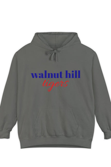 Walnut Hill Tigers Hoodie — School Spirit Garment-Dyed Pullover