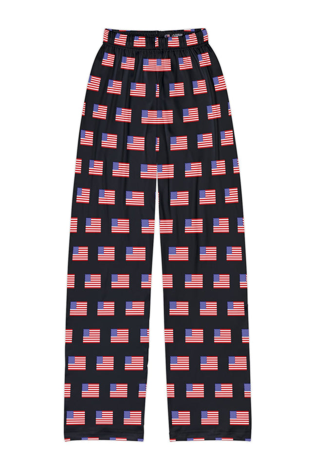 Kids Lounge Pants — Custom Logo All-Over Print