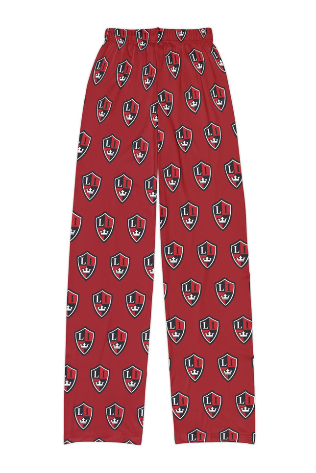 Kids Lounge Pants — LI ROYALS Logo All-Over Print (Name & Number Option)