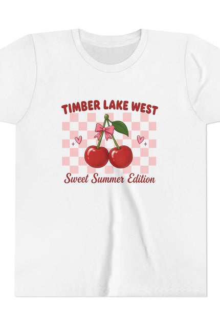 Timber Lake West Cherry Youth Tee — "Sweet Summer Edition"