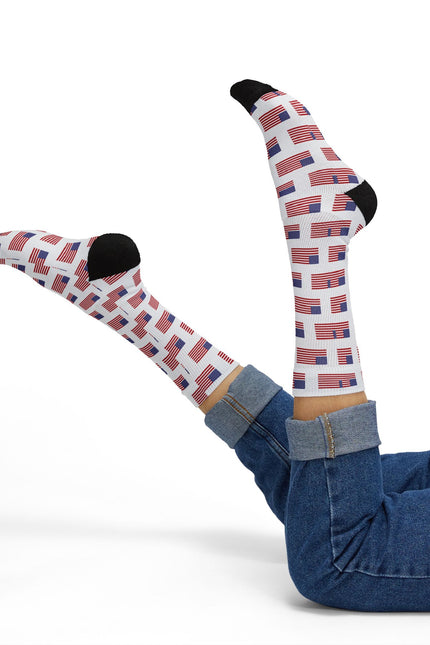 Custom Logo Sublimation Socks — Personalized Logo Socks
