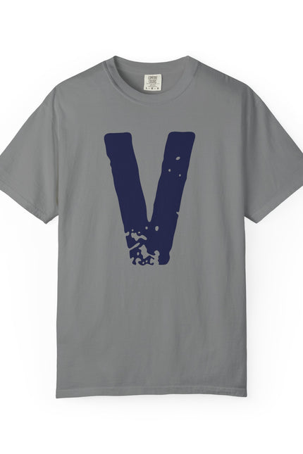 V Letterfront Custom Name & Graduate Year Number T-Shirt — Personalized Team Jersey Style