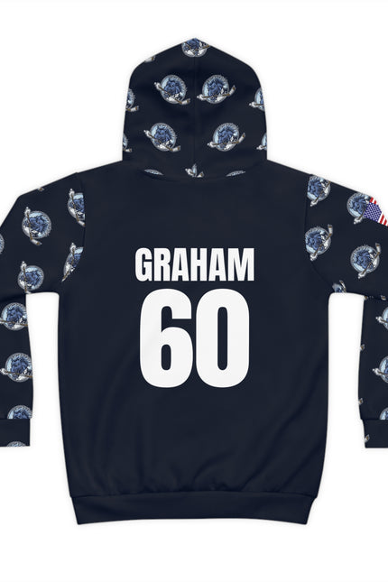 LI Mustangs Hockey Children's Hoodie — "Let's See the Pride!"