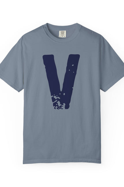 V Letterfront Custom Name & Graduate Year Number T-Shirt — Personalized Team Jersey Style