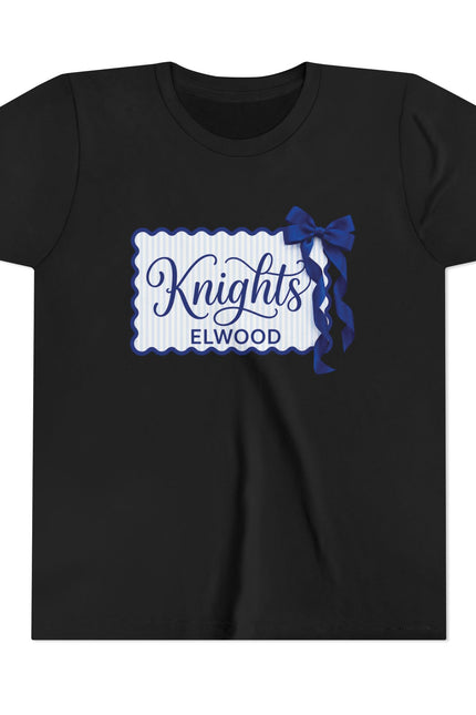 Elwood School District Youth Short Sleeve Tee — School Spirit Tee for Kids