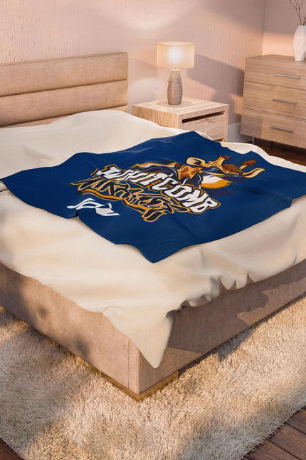 Personalized "Whitcomb Giraffes" Blanket