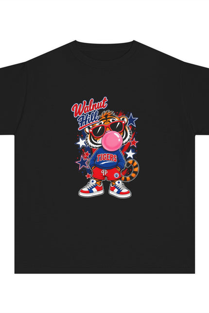 Youth Tee — Walnut Hills Tiger Bubblegum Graphic
