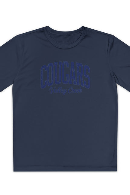 Cougars Valley Creek Youth Tee — Kids School Spirit Shirt