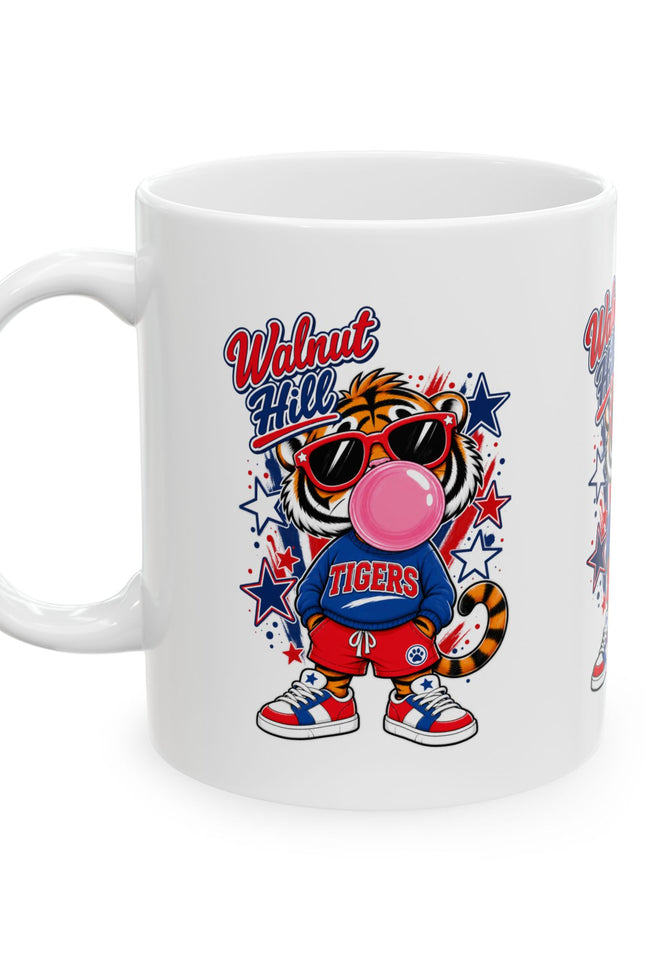 Walnut Hill Tigers Bubblegum Mascot Mug — 11oz/15oz Ceramic