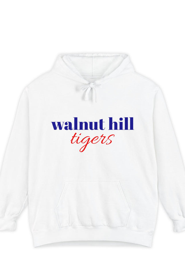 Walnut Hill Tigers Hoodie — School Spirit Garment-Dyed Pullover