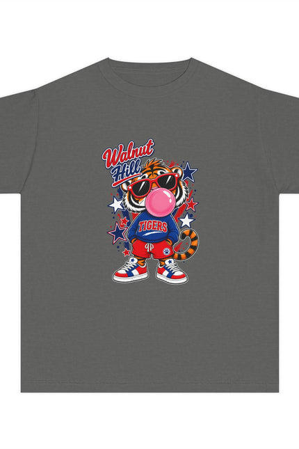 Youth Tee — Walnut Hills Tiger Bubblegum Graphic