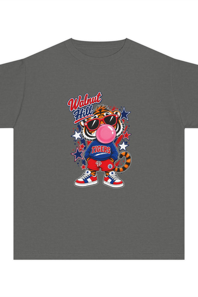 Youth Tee — Walnut Hills Tiger Bubblegum Graphic